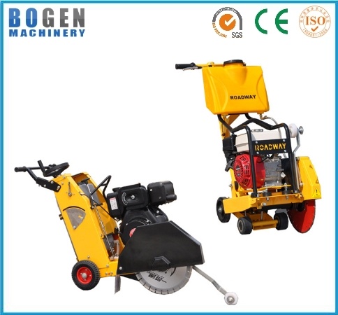 Cement road cutting machine