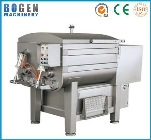 Vacuum meat mixer