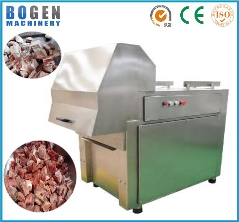 Frozen meat block cutter