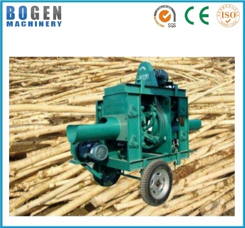 Ring type wood peeling machine