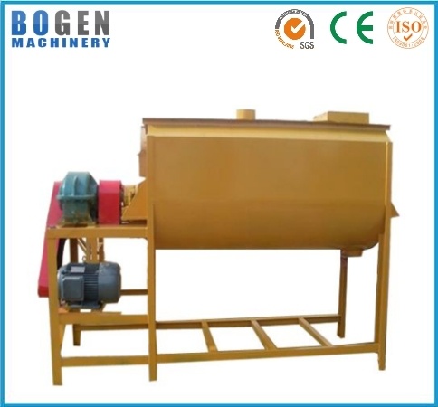 Horizontal feed mixer