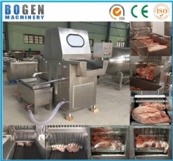 Meat brine injection machine