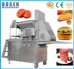Automatic meat burger forming machine