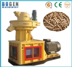 Vertical type ring die pellet machine