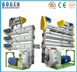 Horizontal type ring die pellet machine