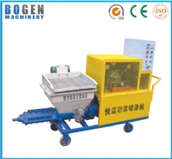 Rapid wall spraying machine