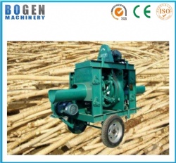 Ring type wood peeling machine